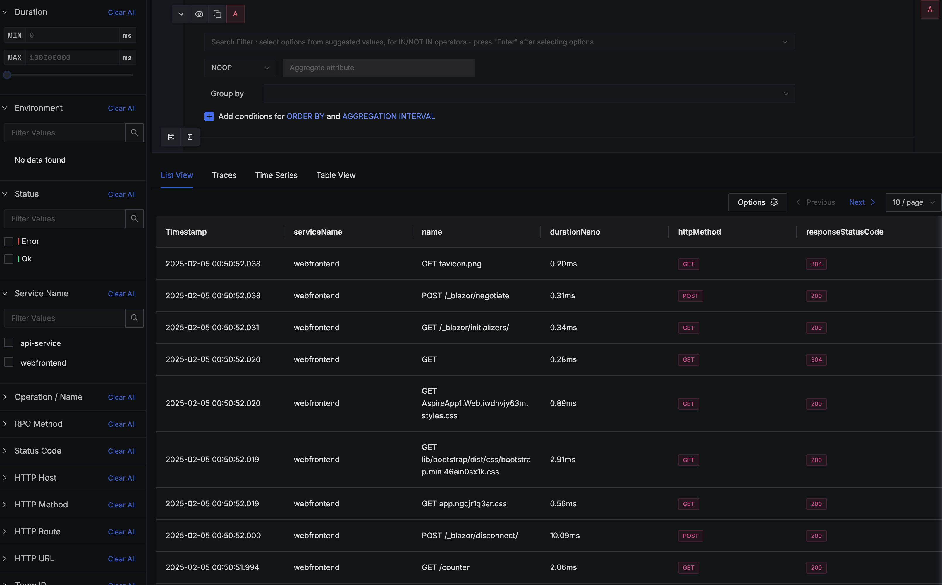 NET Aspire で SigNoz を動かしてみる-1.png